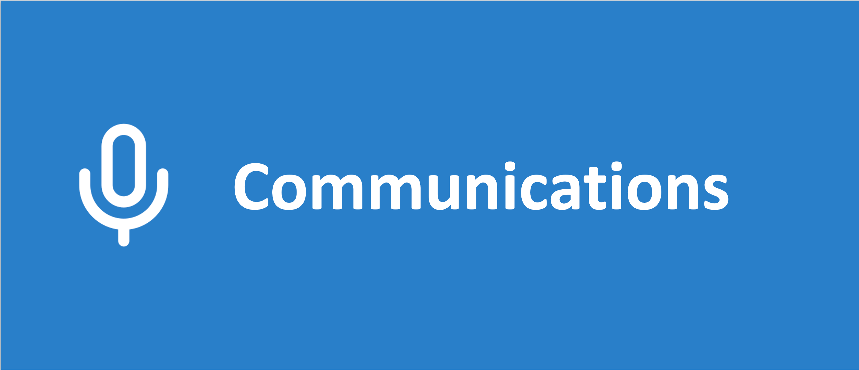 Communications visual