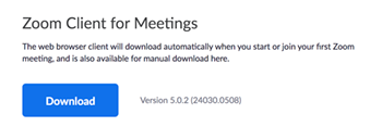 download screen