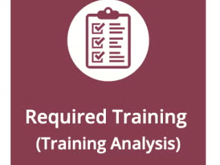 Required Training (Training Analysis)