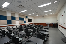 Physics and Astronomy 1749 classroom.