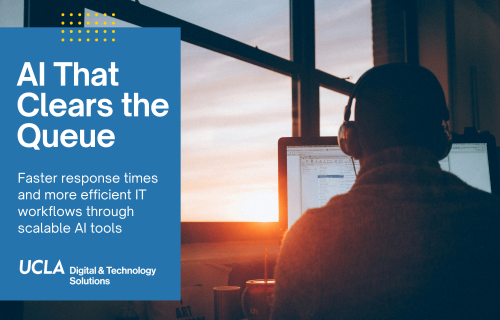 AI that clears the queue. Faster response times and more efficient IT workflows through scalable AI tools.