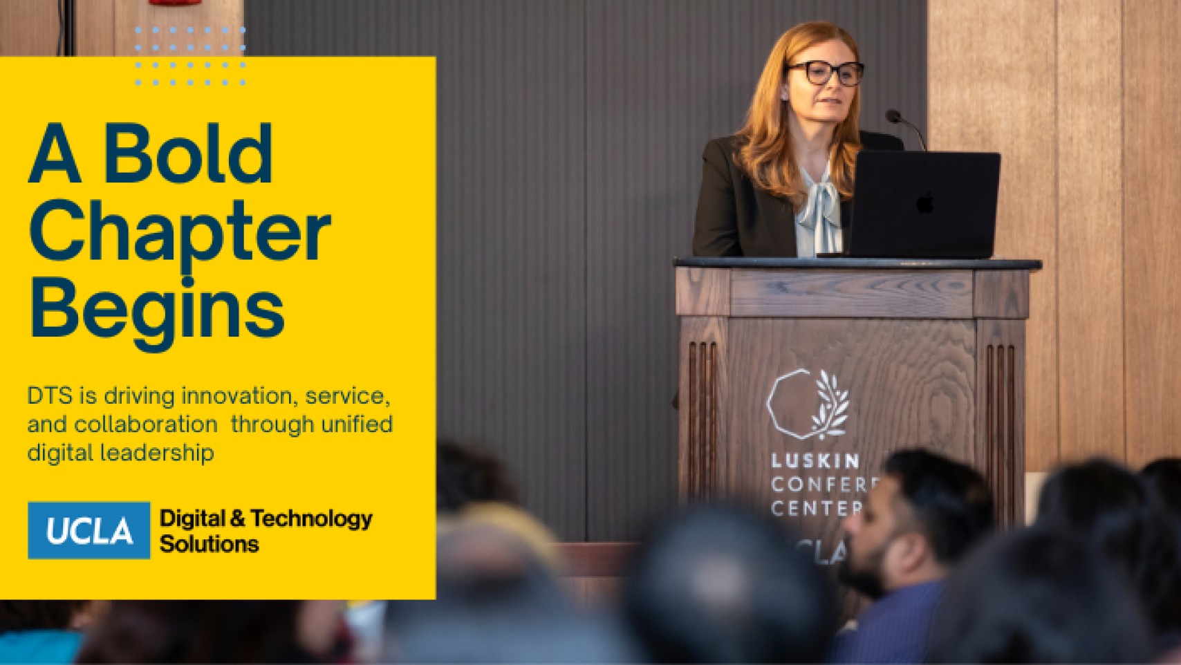 A bold chapter begins. DTS is driving innovation, service, and collboration through unified digital leadership.