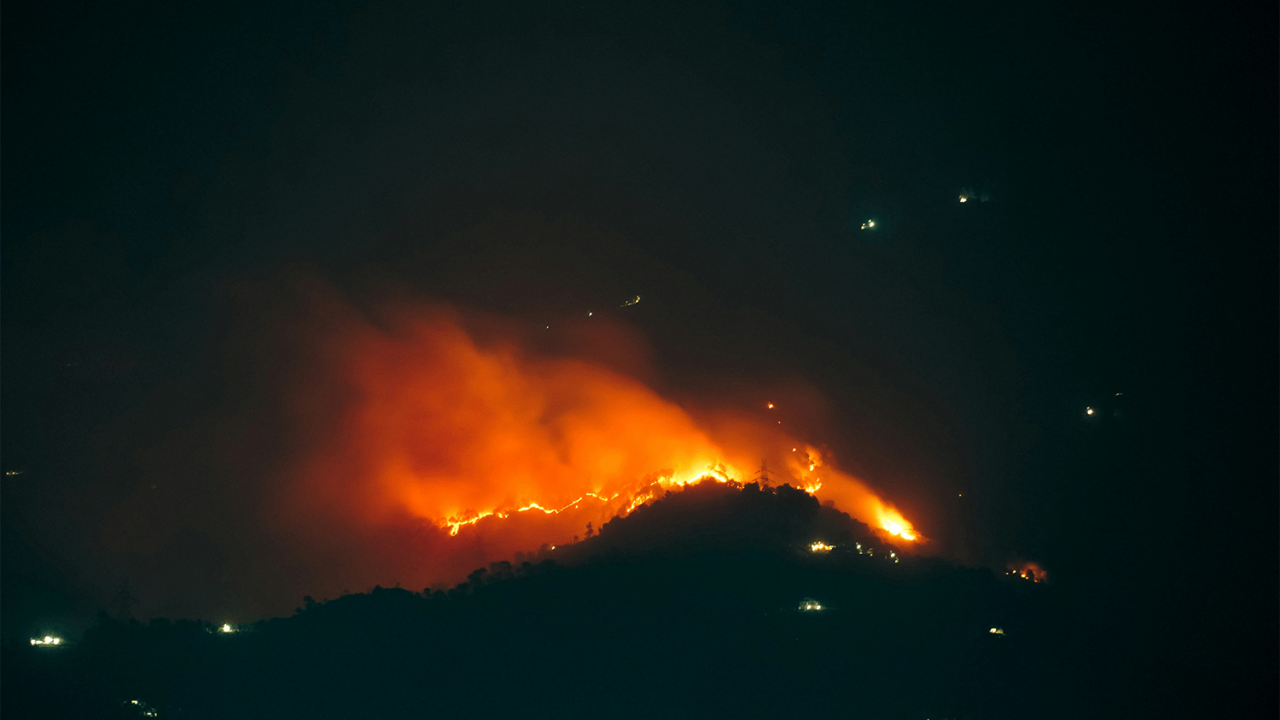 A wildfire a night.
